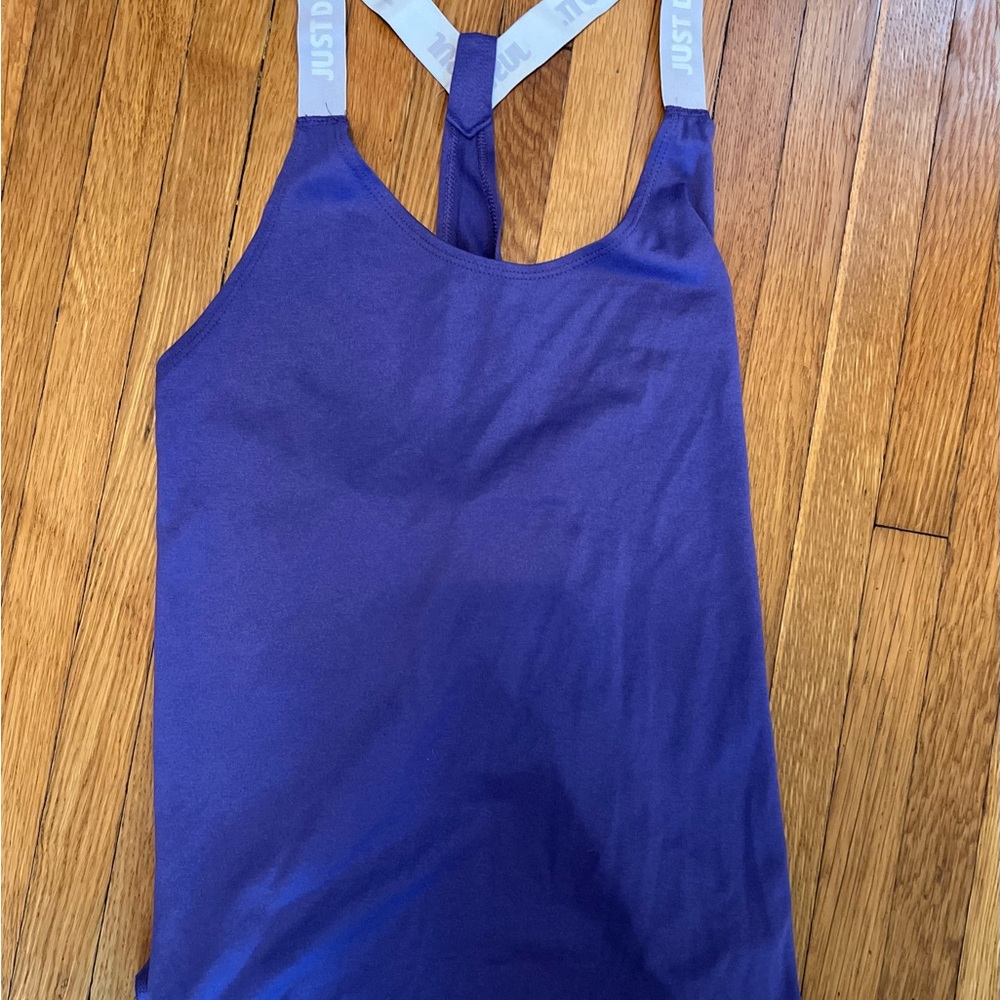 Nike Purple Dri-FIT Tank Top